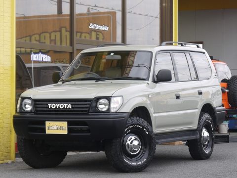 95プラド　90系プラド　丸目　ナローボディ　オールペイント　トヨタグリル　